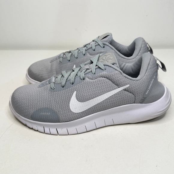 Nike Flex Experience Run 12 Womens 6.5 Extra Wide Grey White Road Running Shoes - Picture 3 of 10